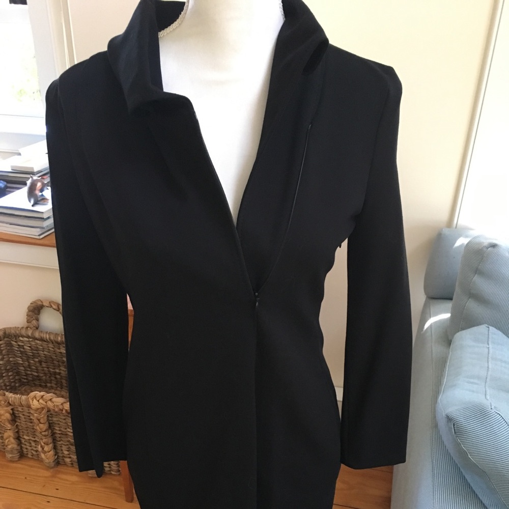 NWTO. Armani black dress. Size 10.